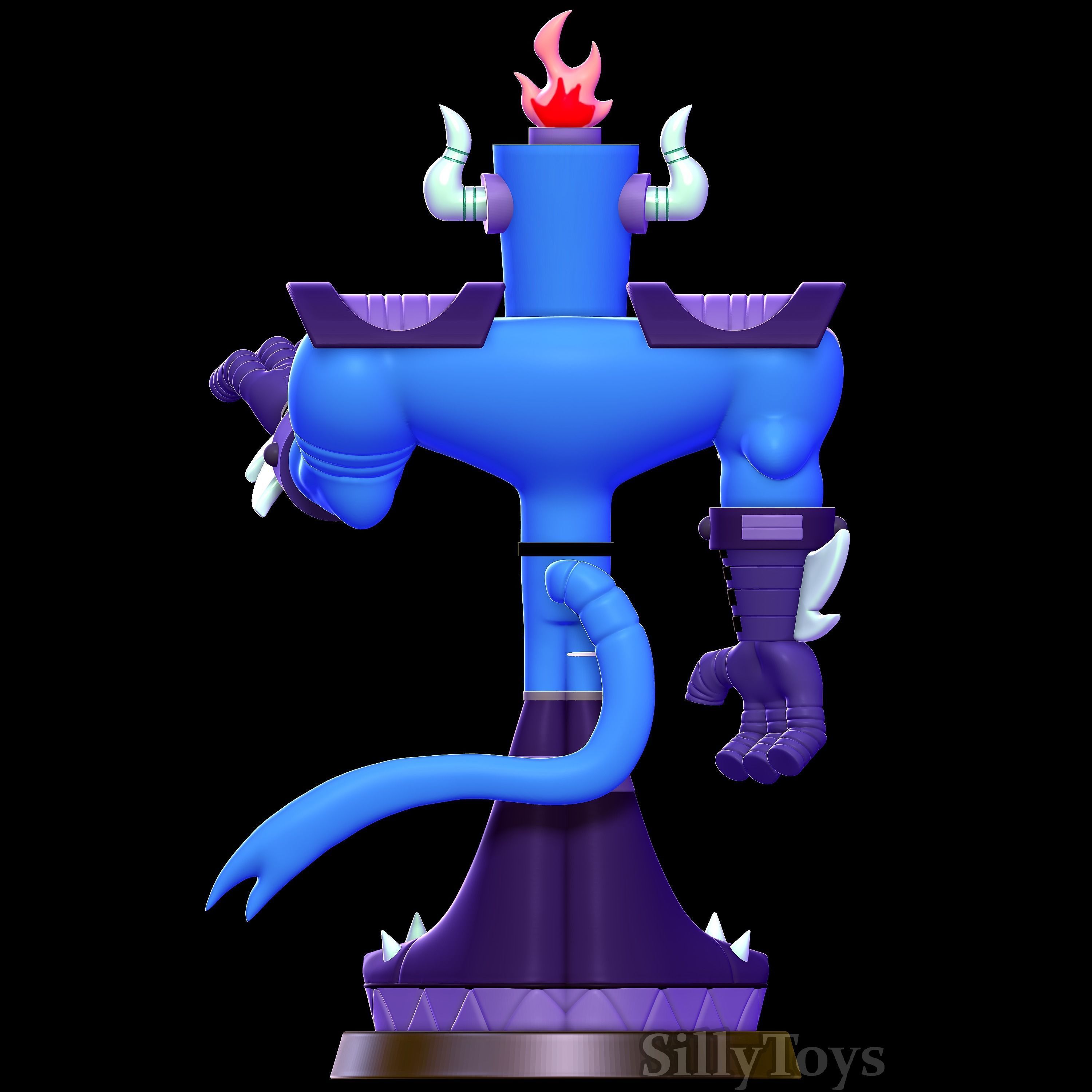 Shirley 3D print model_3