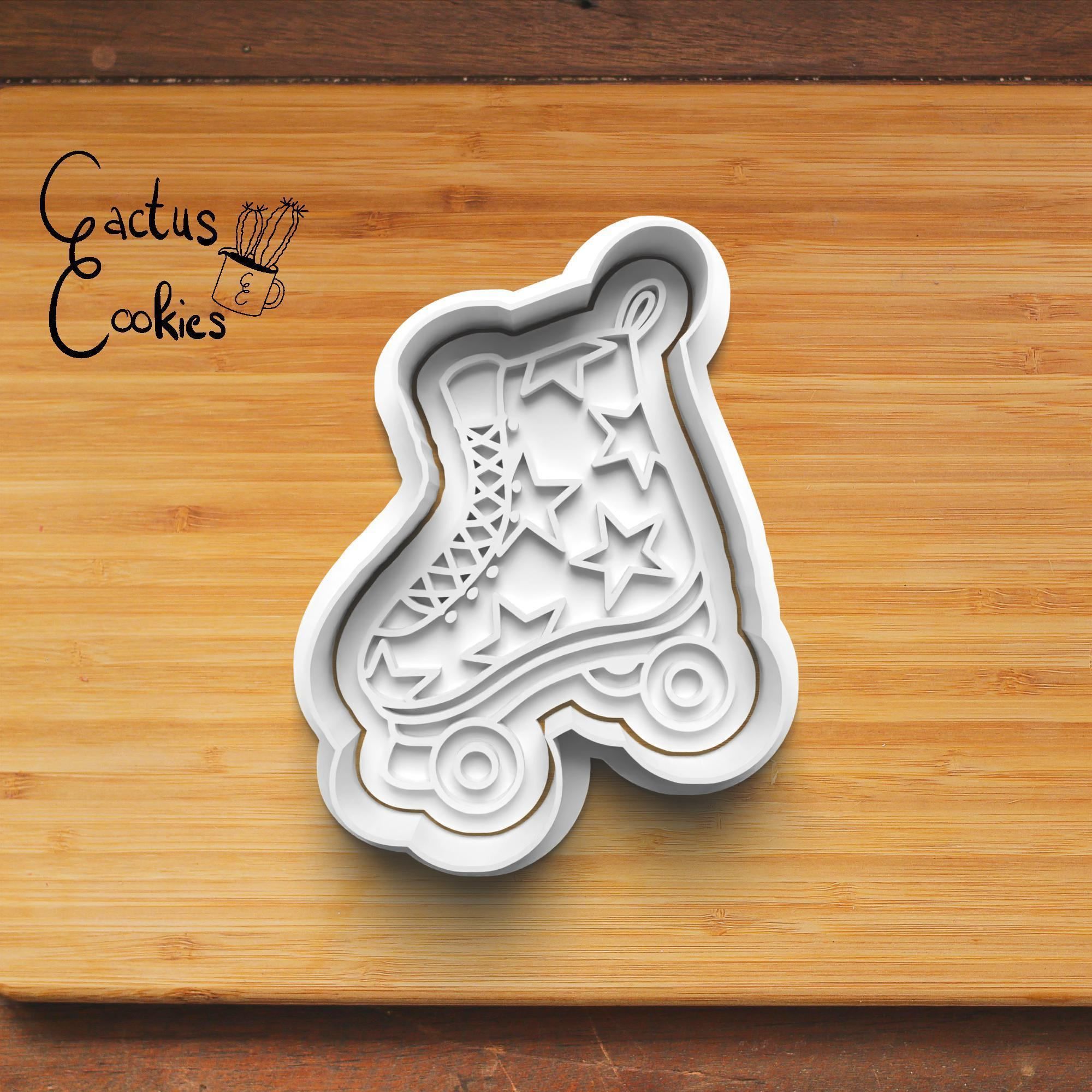 Disco Cookie Cutter Stl File for 3d Printer 0416 3D print model_3