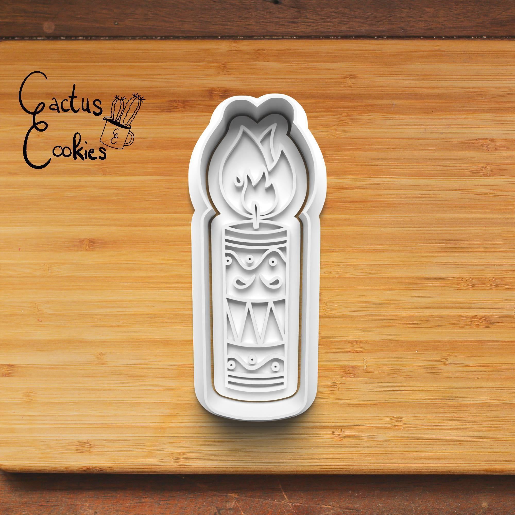 Dia De Muertos Cookie Cutter Stl File for 3d Printer 0336 3D print model_2