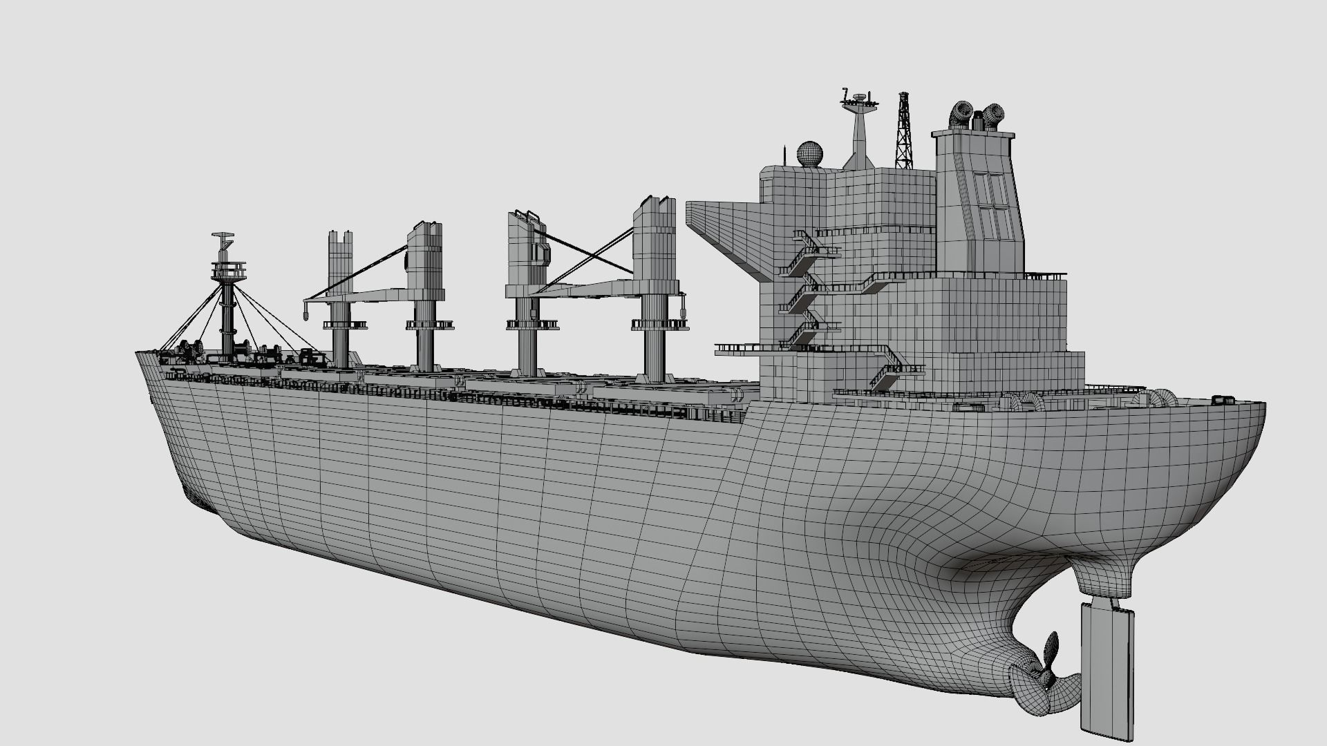 Bulk Ship 3D model_8