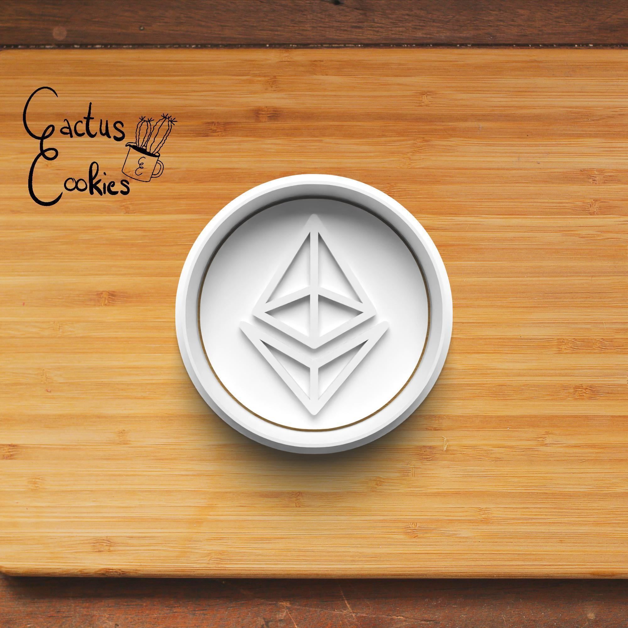 Crypto Currency Cookie Cutter Stl File for 3d Printer 0433 3D print model_3