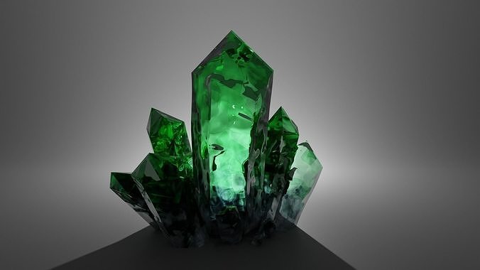 Crystal 3D blender  Texture