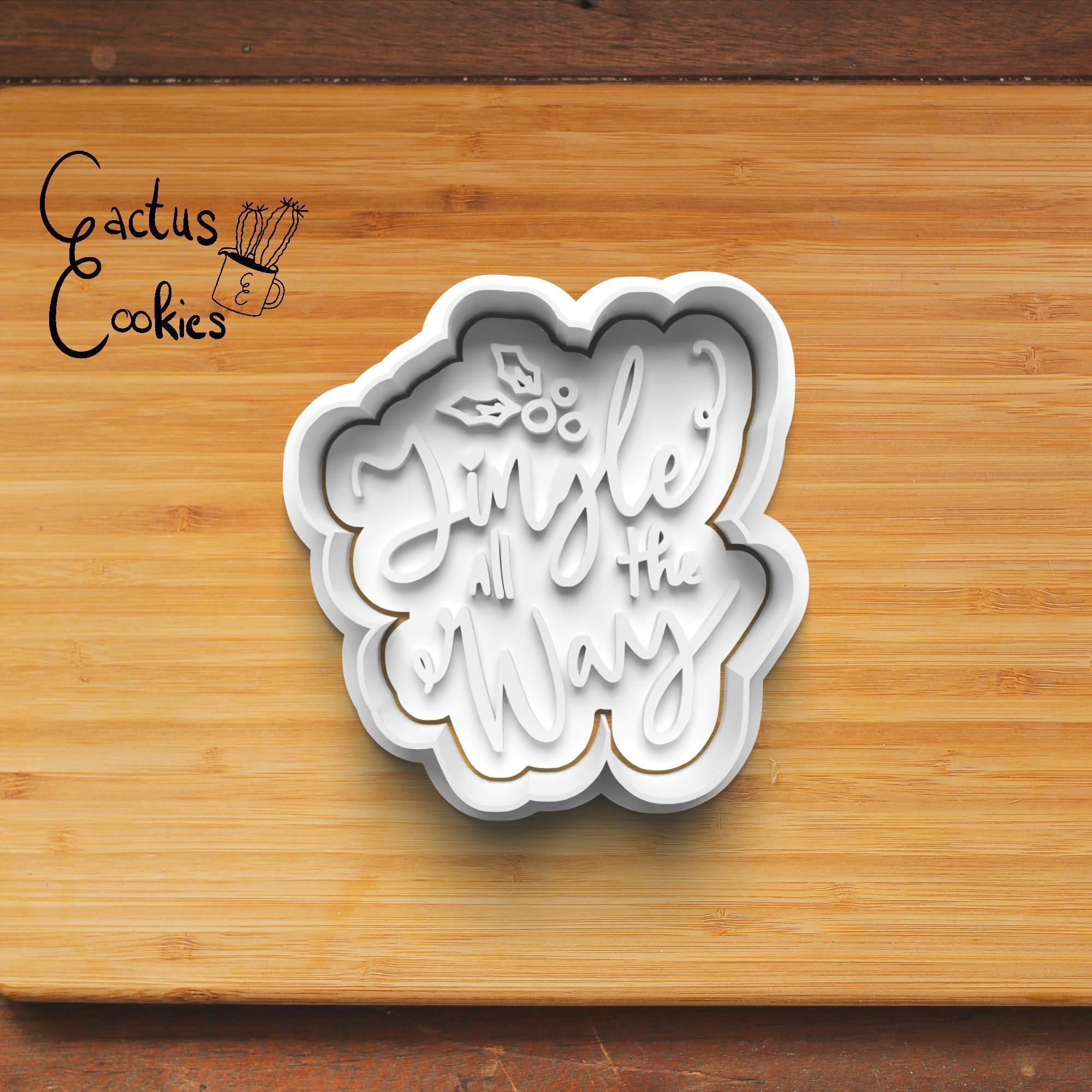 Christmas Lettering Cookie Cutter Stl File for 3d Printer 0495 3D print model_4