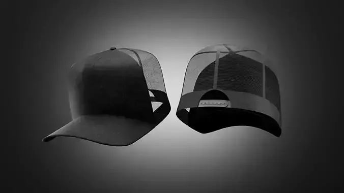 Trucker Cap with textures