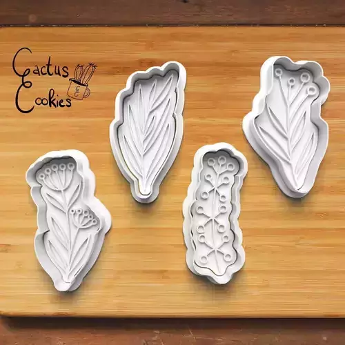 Flower Cookie Cutter Stl File for 3d Printer 0459-22 3D print model Flower Cookie Cutter Stl File for 3d Printer 0459-22 3D print model