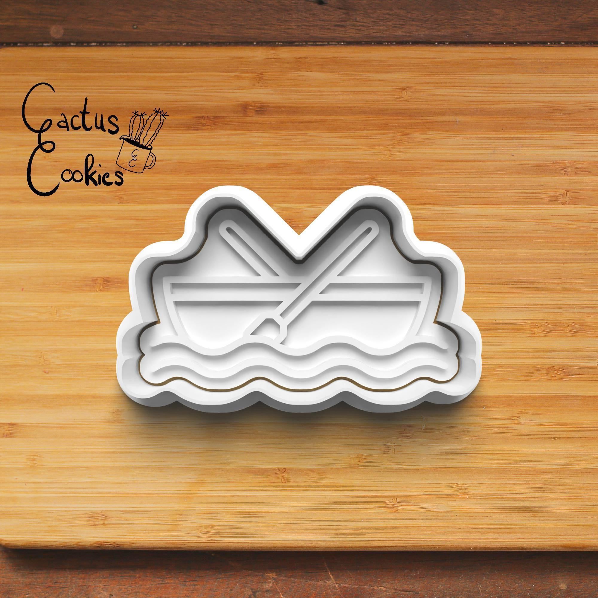 Fishing Cookie Cutter Stl File for 3d Printer 0322 3D print model_4