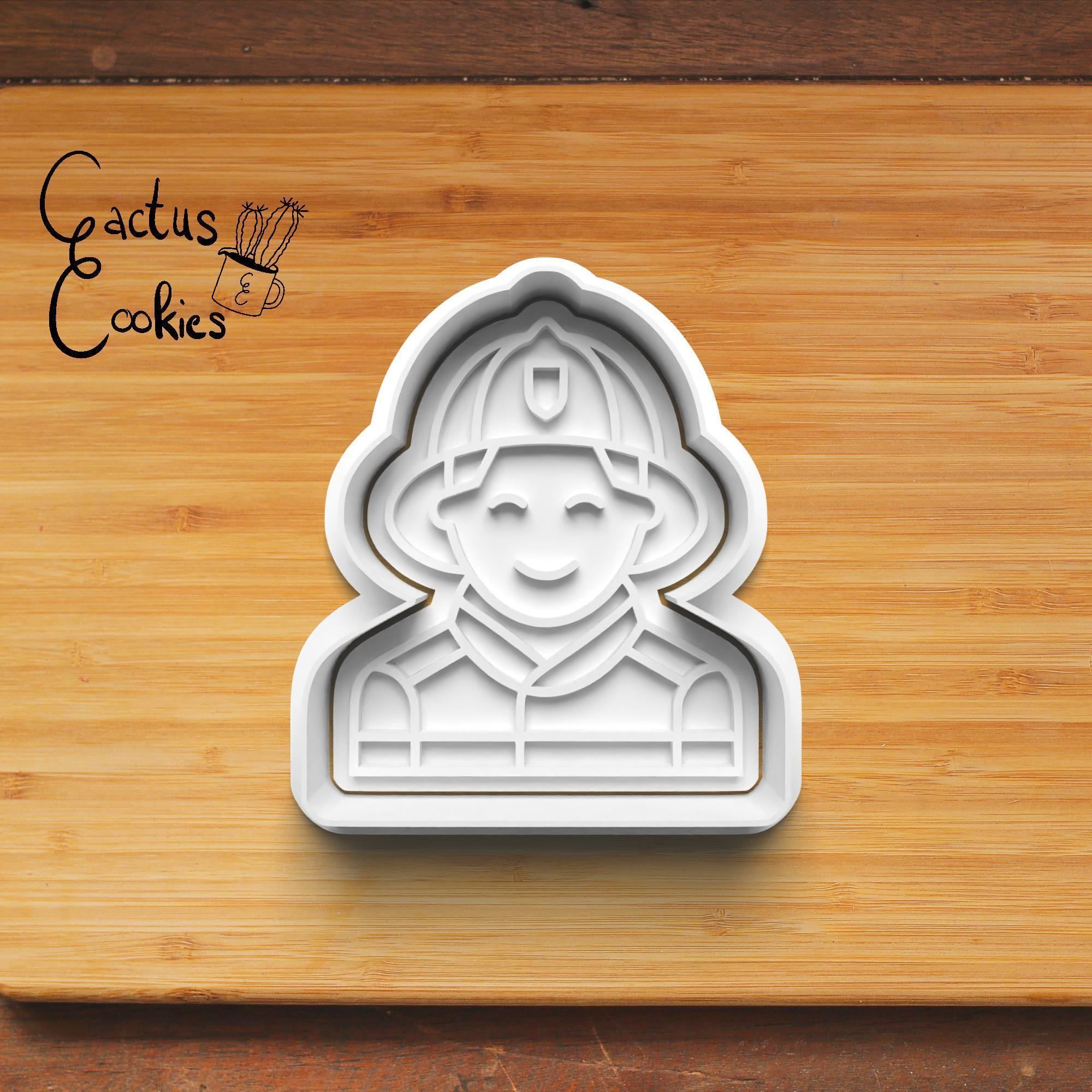 Fire Department Cookie Cutter Stl File for 3d Printer 0306 3D print model_4