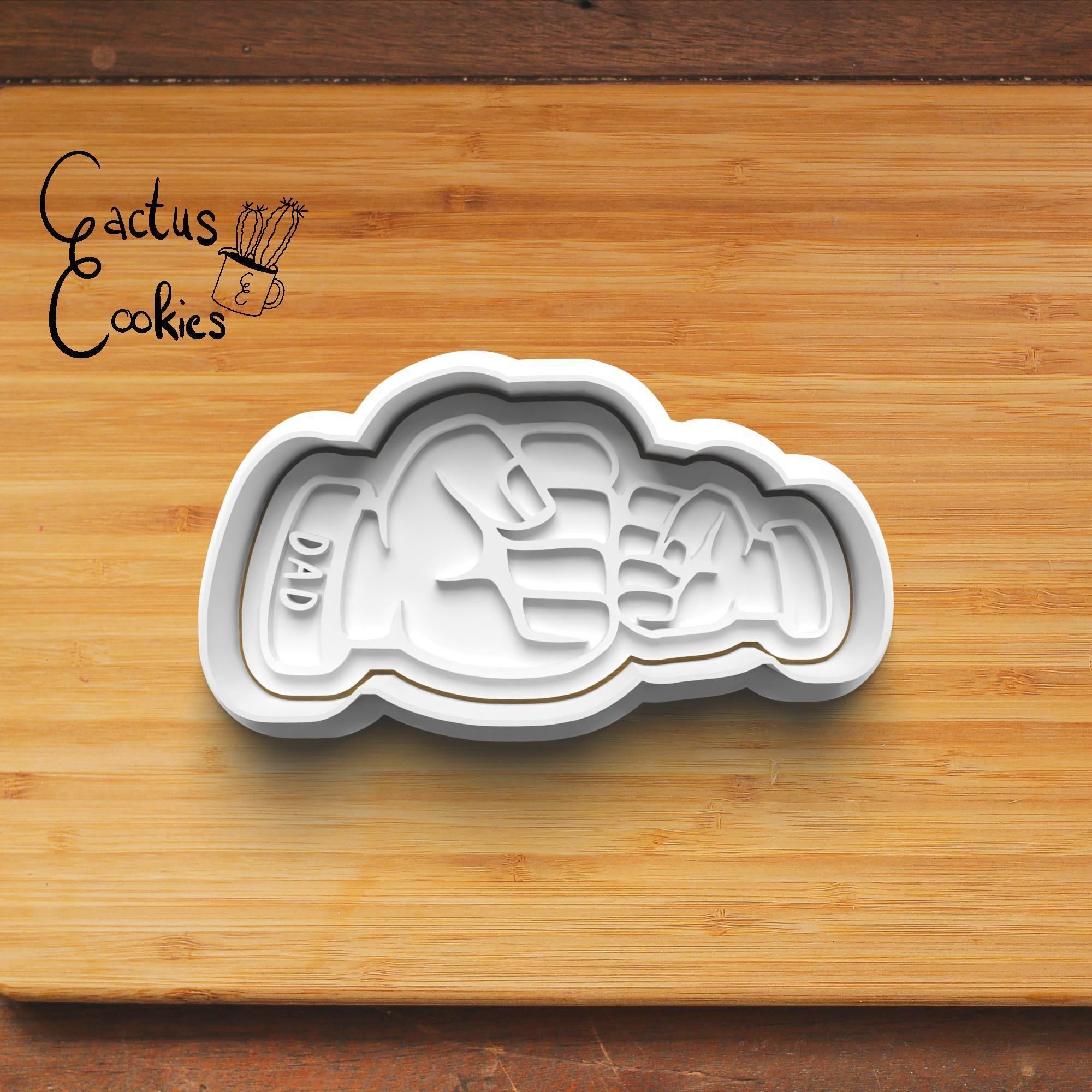 Fathers Day Cookie Cutter Stl File for 3d Printer 0360 3D print model_5