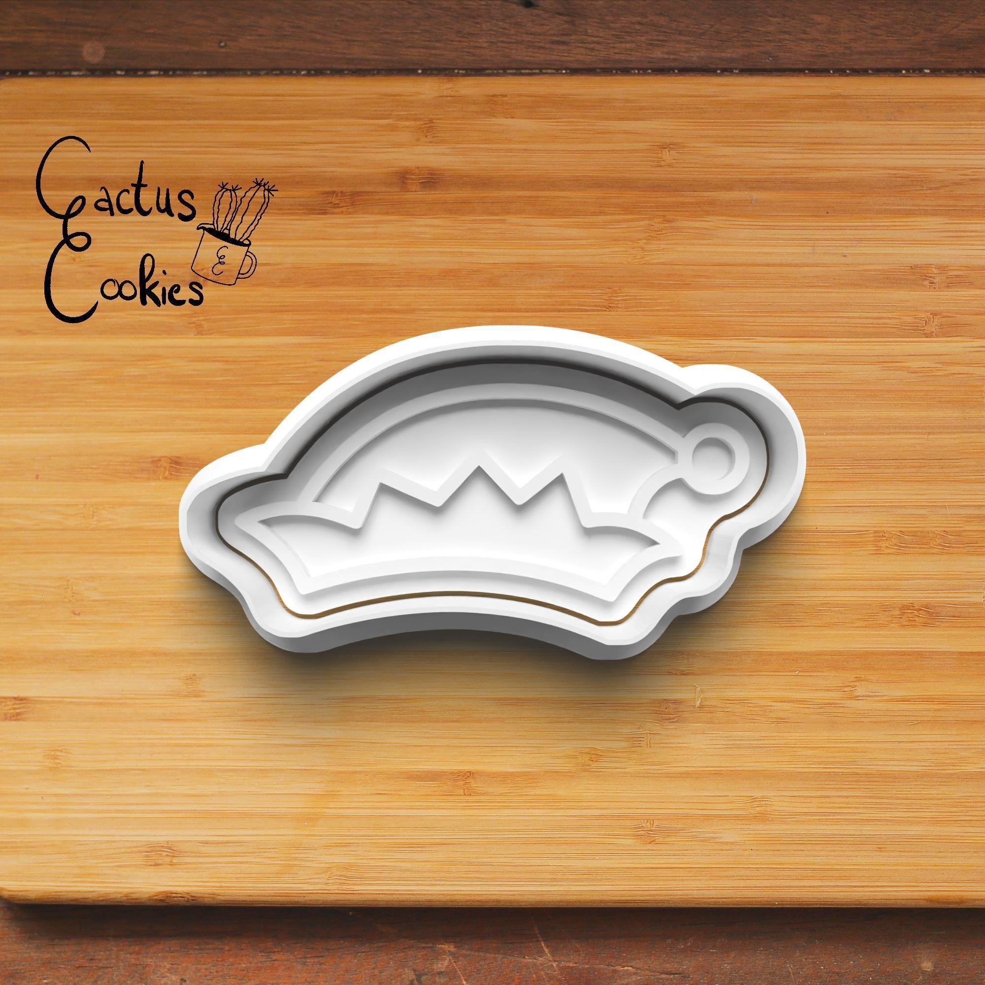 Elf Cookie Cutter Stl File for 3d Printer 0497 3D print model_4