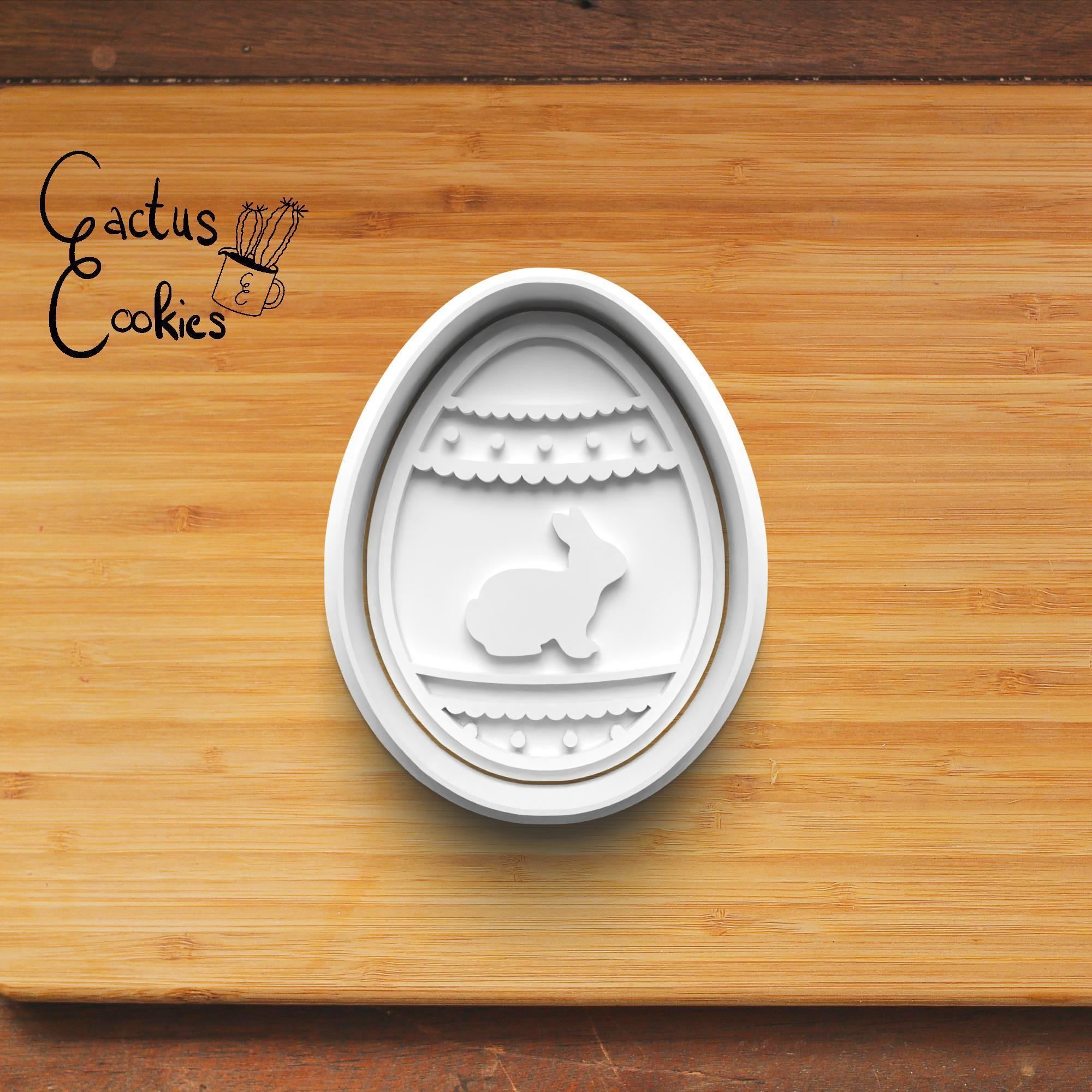 Easter Cookie Cutter Stl File for 3d Printer 0290 3D print model_3