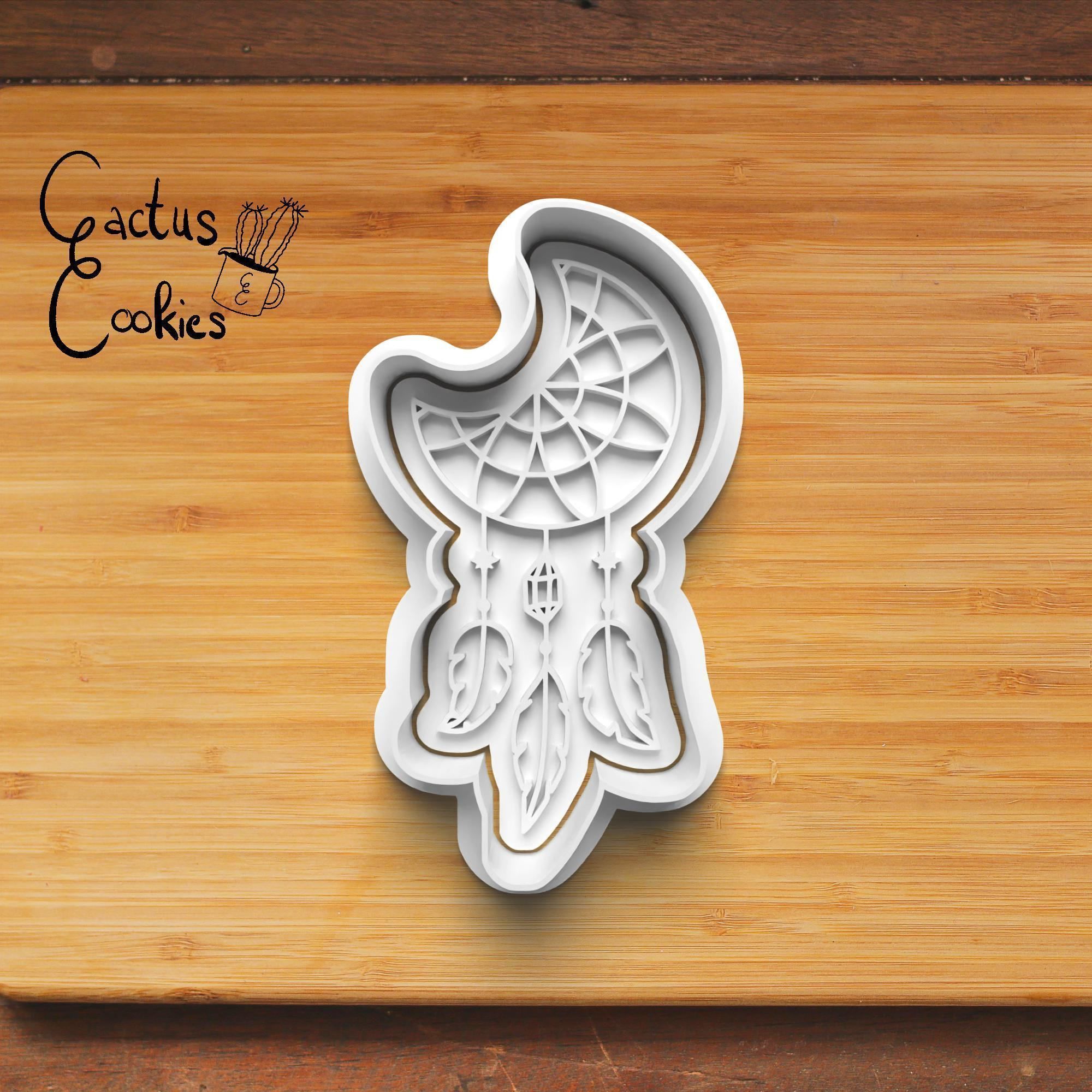 Dreamcatcher Cookie Cutter Stl File for 3d Printer 0383 3D print model_3