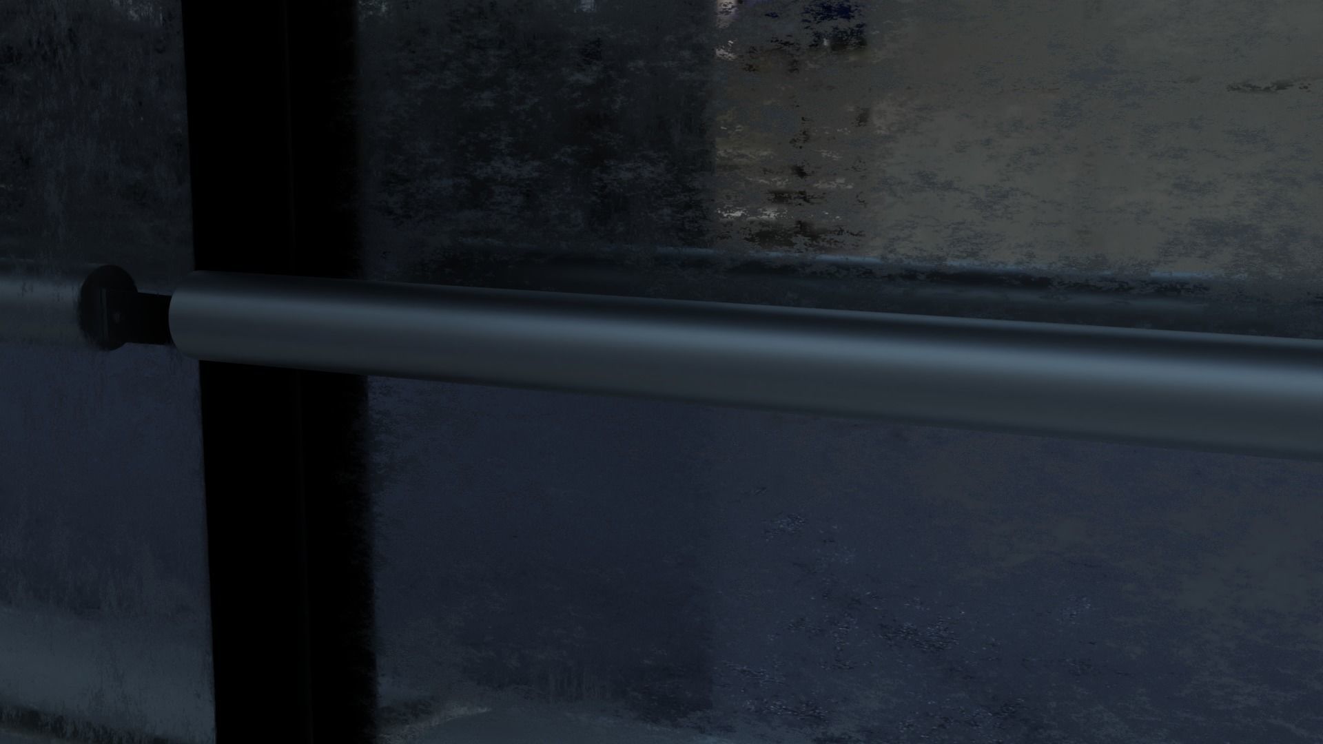 Halte Bus 3D model_9