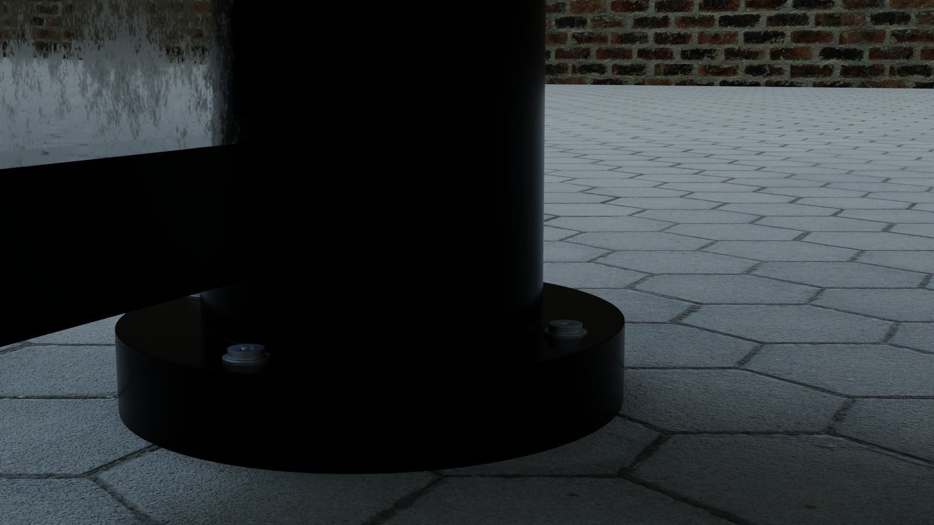 Halte Bus 3D model_2