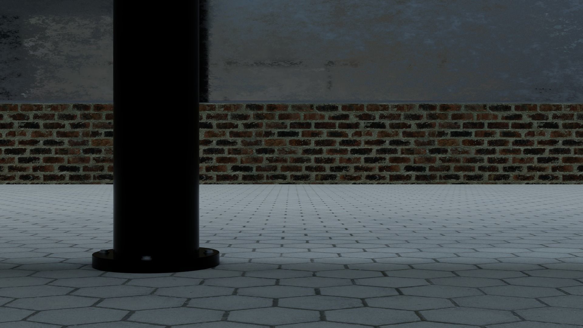 Halte Bus 3D model_7