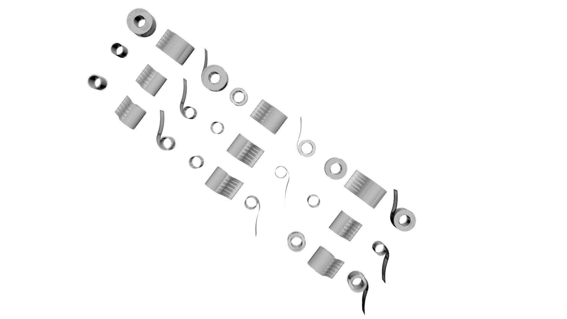 Toilet Papers 3D model_21