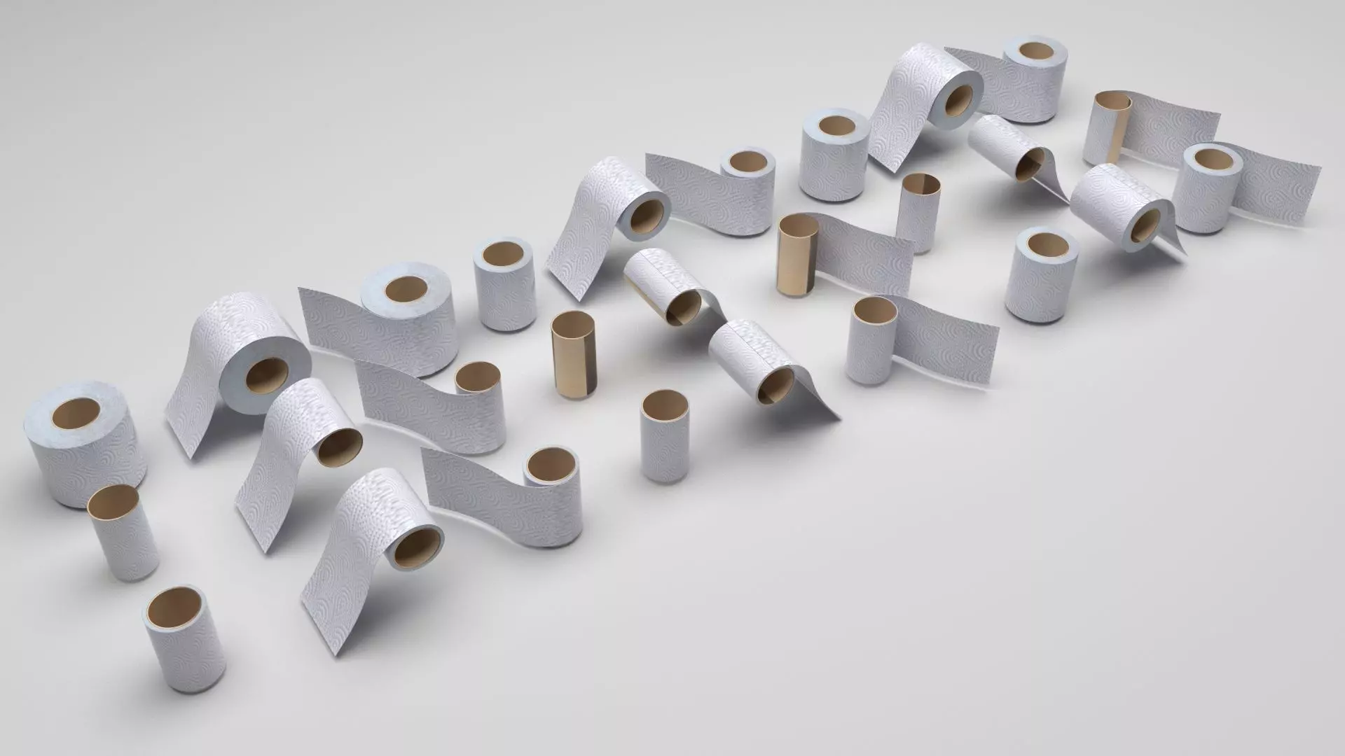 Toilet Papers 3D model_0