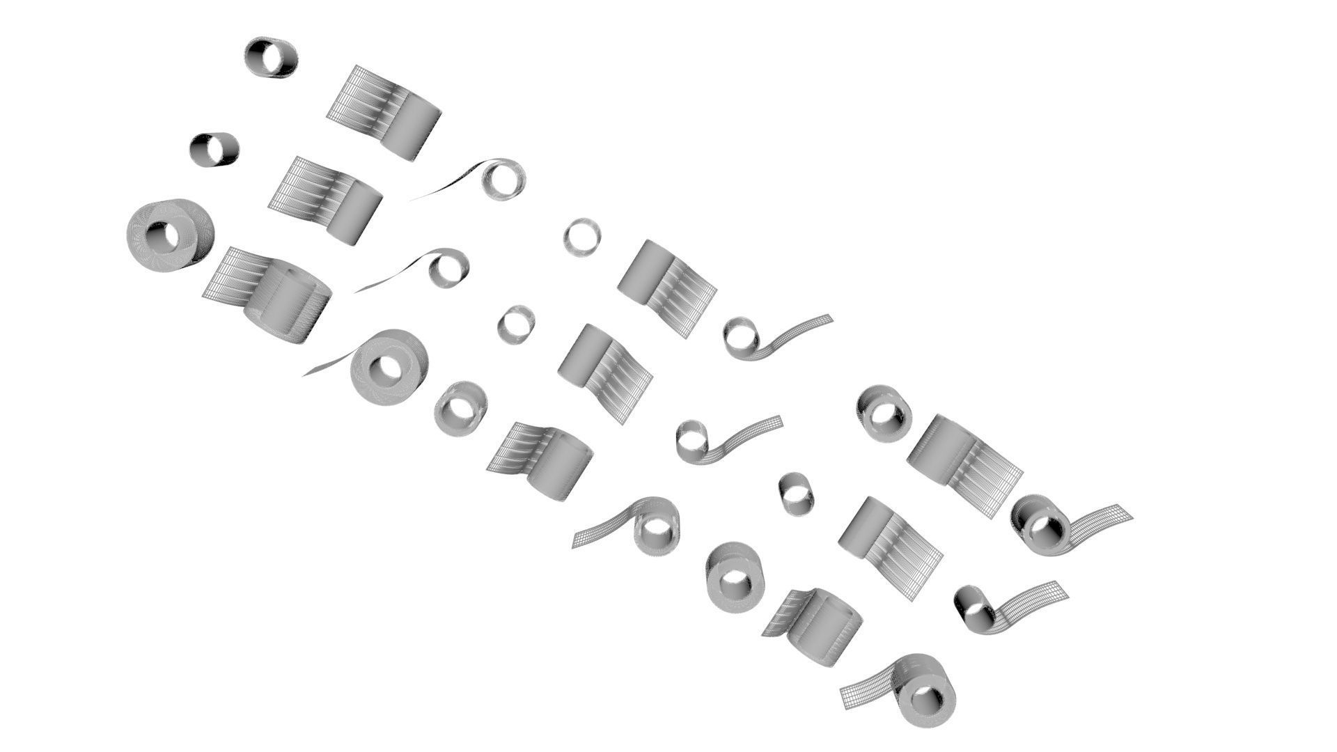 Toilet Papers 3D model_24