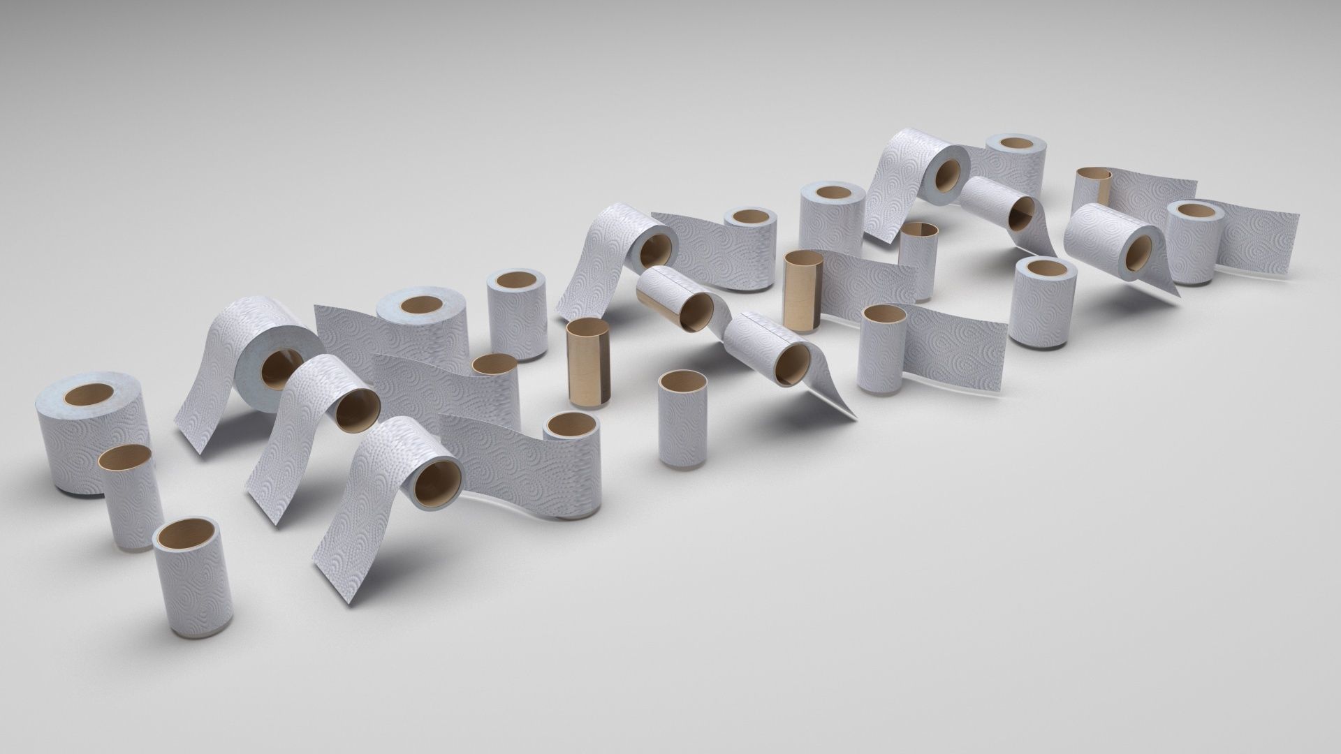 Toilet Papers 3D model_9