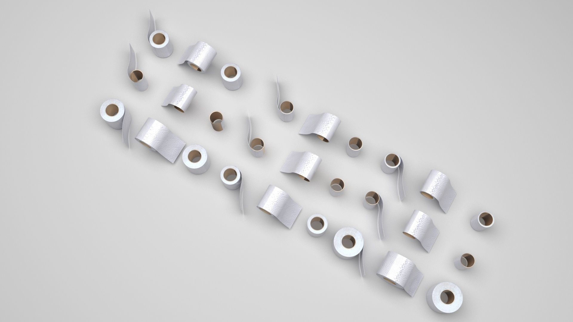 Toilet Papers 3D model_3