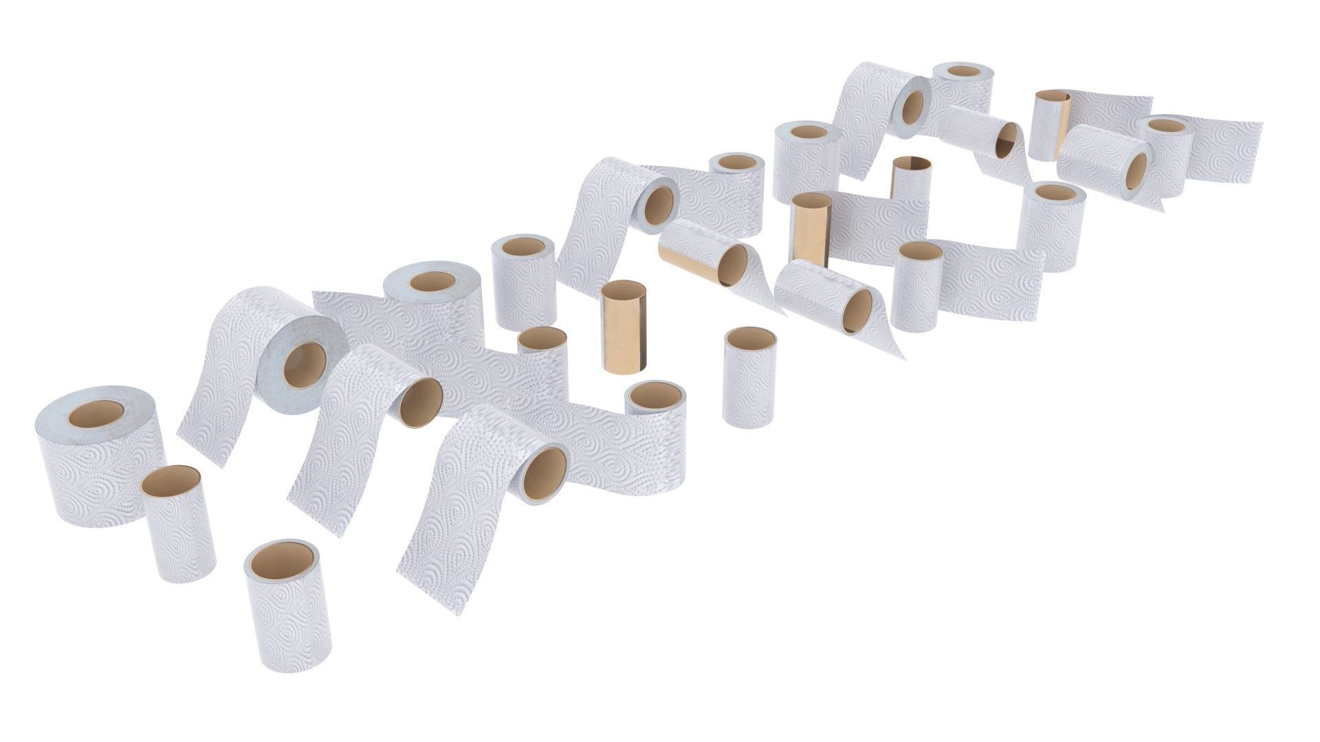 Toilet Papers 3D model_12