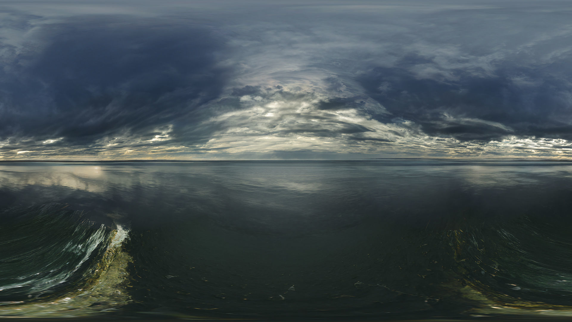 HDRI Ocean Panoramas Low-poly 3D model_1