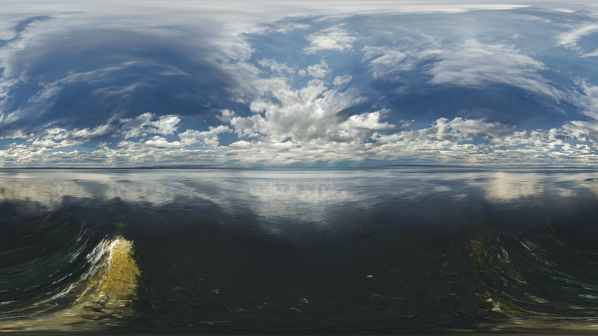 HDRI Ocean Panoramas Low-poly 3D model_2