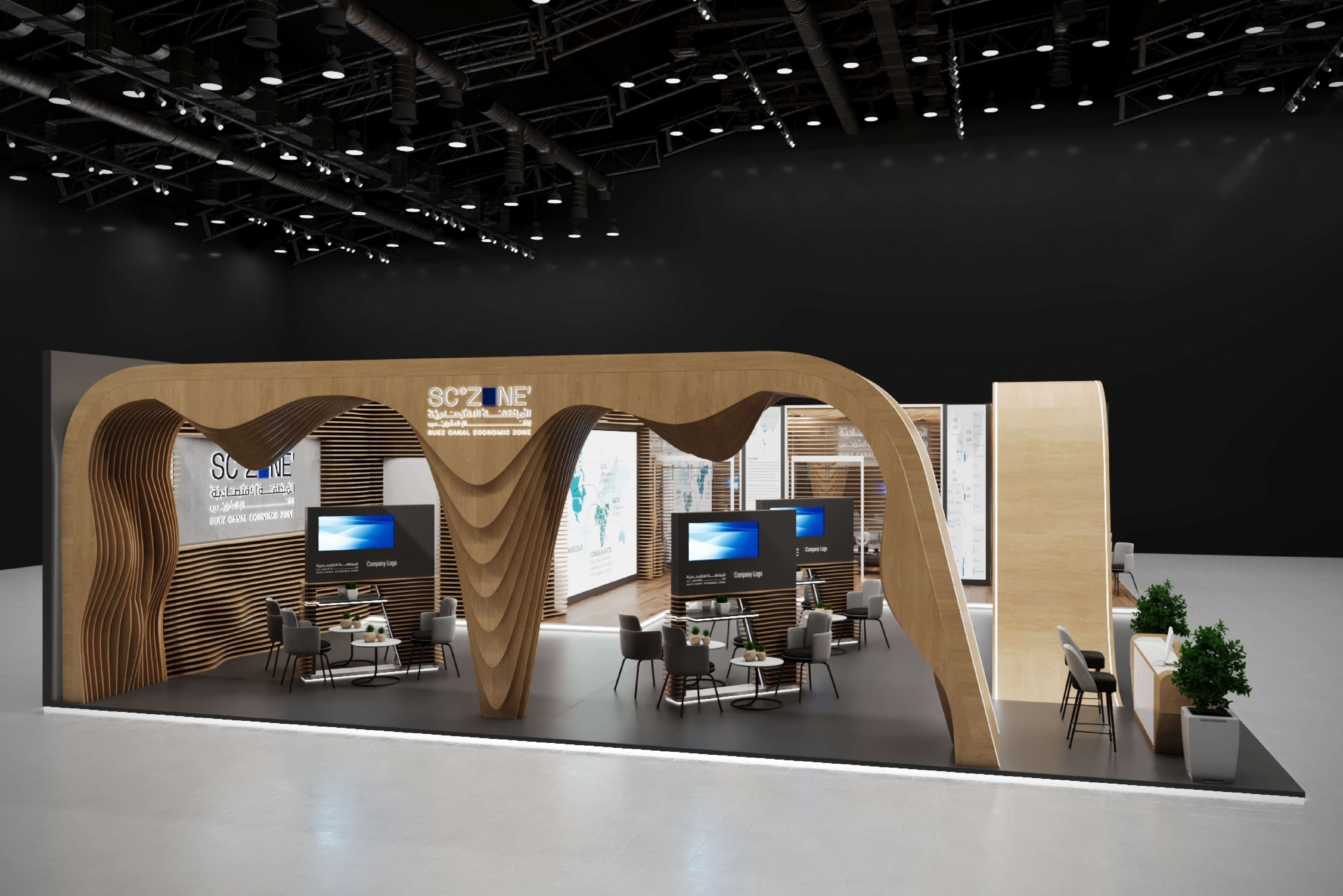 booth 11x15 3D model_13