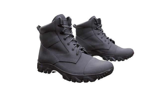 Boots Low-poly 3D model