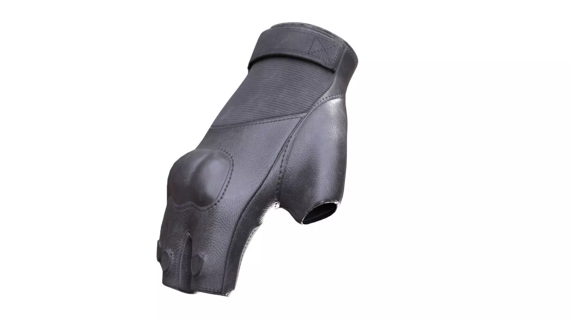 Gloves Low-poly 3D model_0