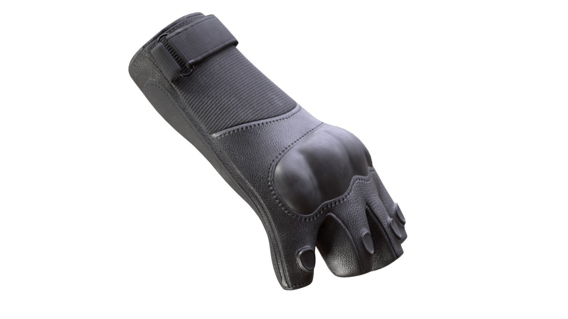 Gloves Low-poly 3D model_7