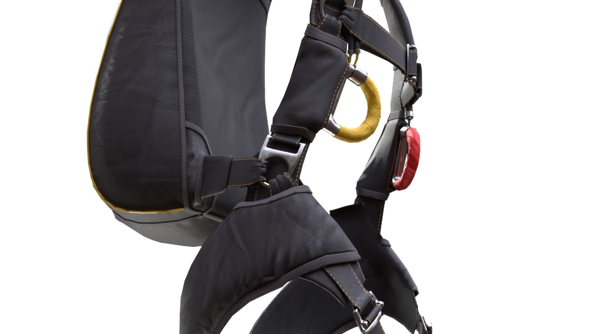 Skydiving Container Low-poly 3D model_9