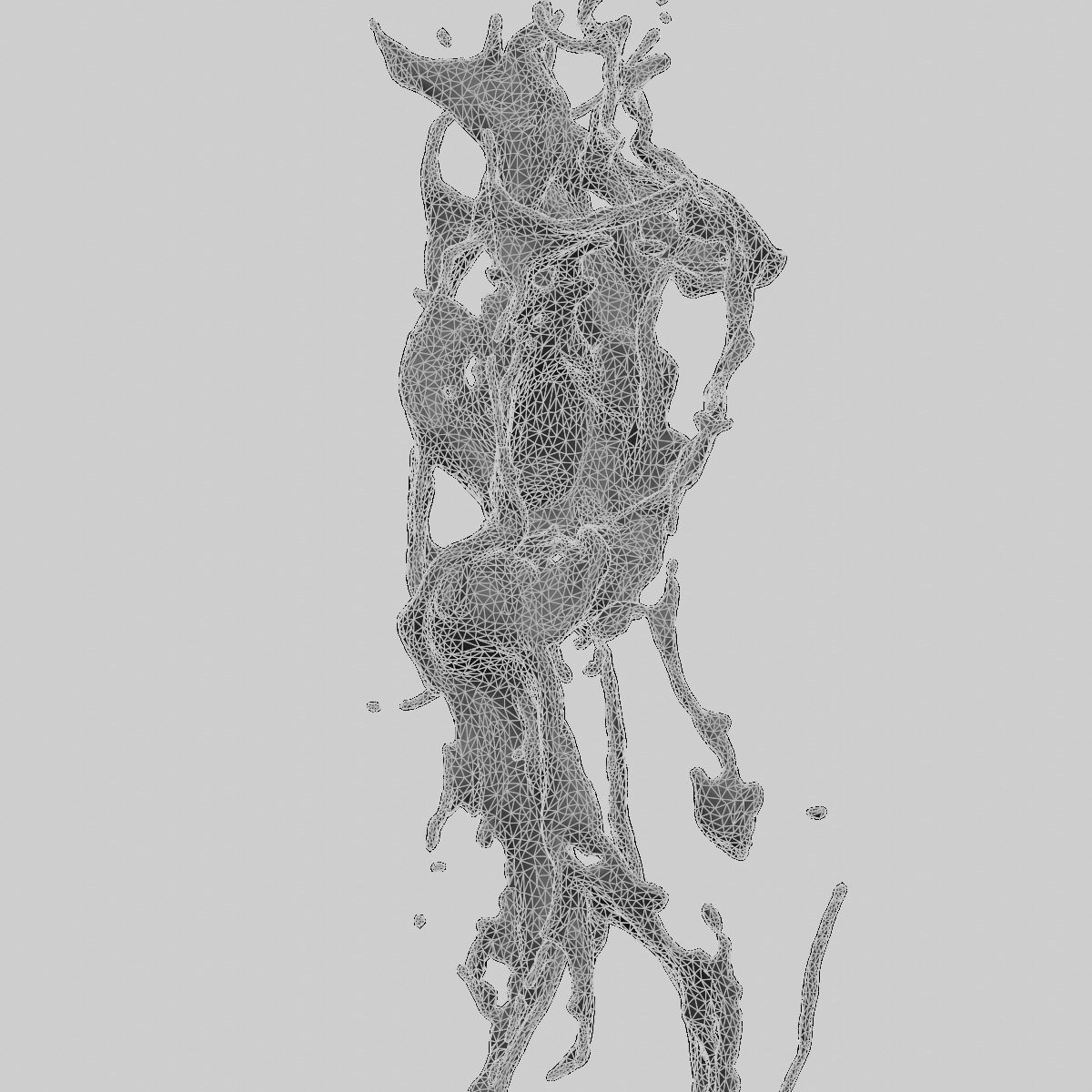 Animated Blood Splash SlowMo 7 vol 2 3D model_8