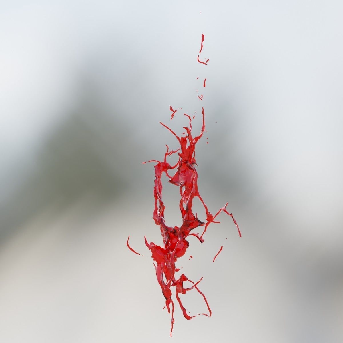 Animated Blood Splash SlowMo 5 vol 2 3D model_6