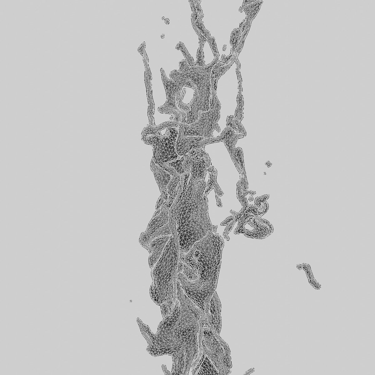 Animated Blood Splash SlowMo 4 vol 2 3D model_8