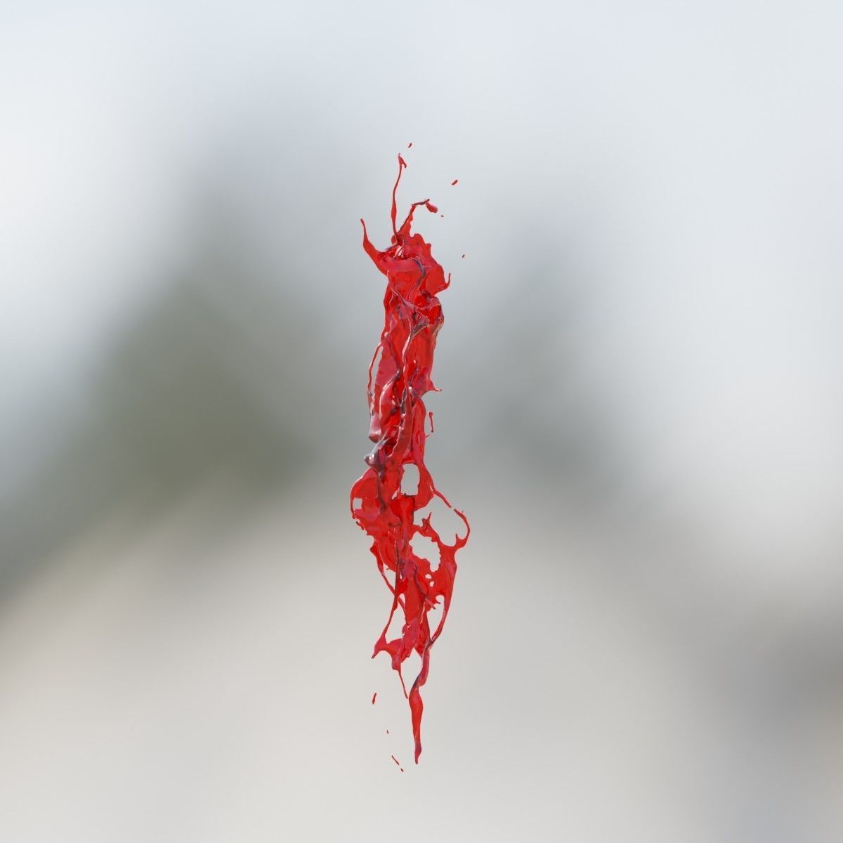 Animated Blood Splash SlowMo 3 vol 2 3D model_6