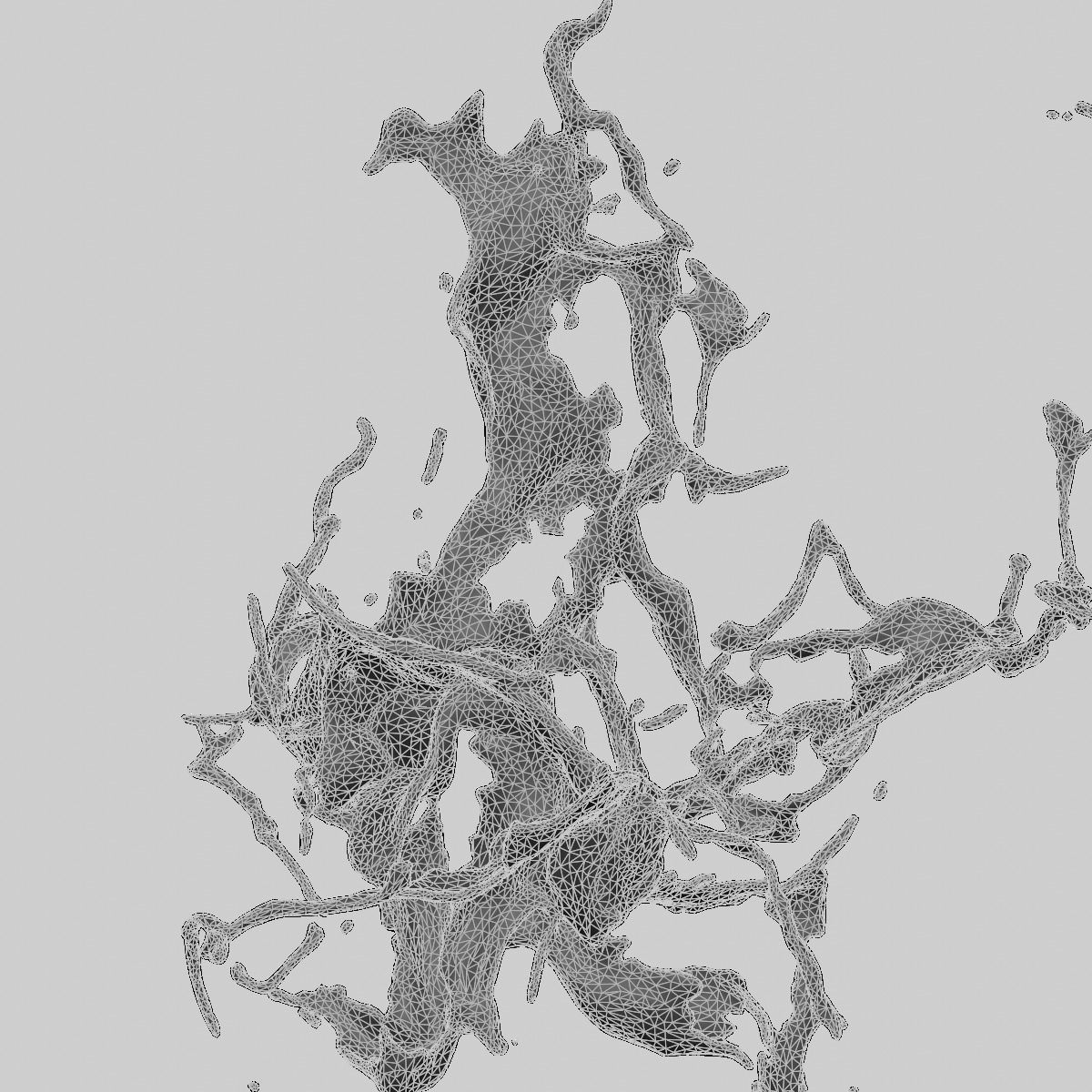 Animated Blood Splash SlowMo 15 vol 2 3D model_8