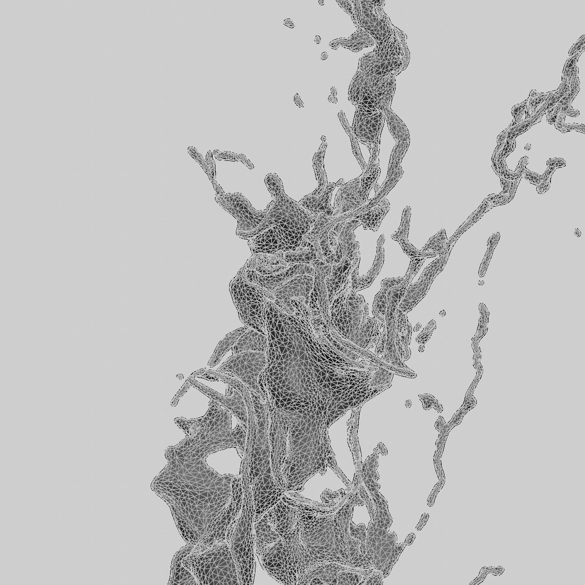 Animated Blood Splash SlowMo 10 vol 2 3D model_8