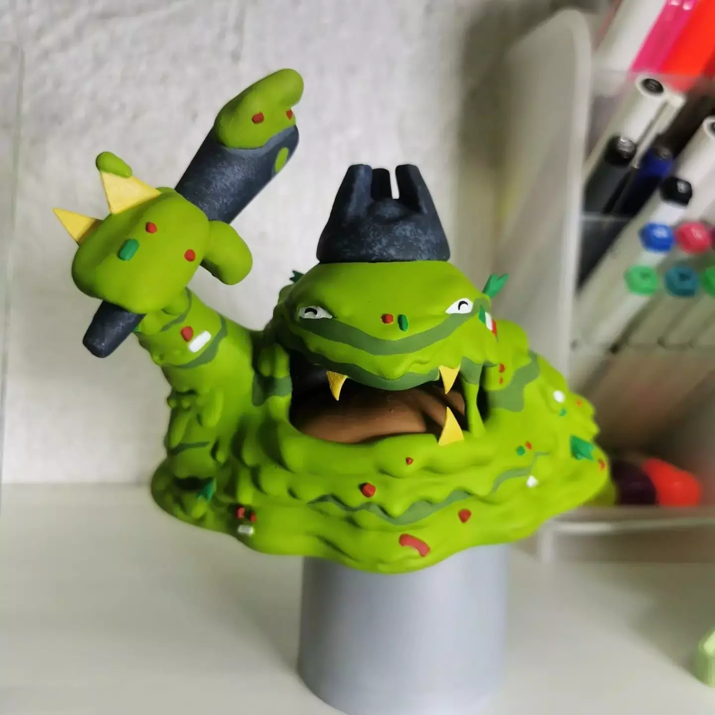 pokemon muk azteca molcajete 3D print model_0