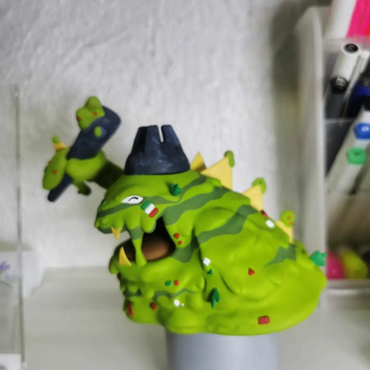 pokemon muk azteca molcajete 3D print model_2