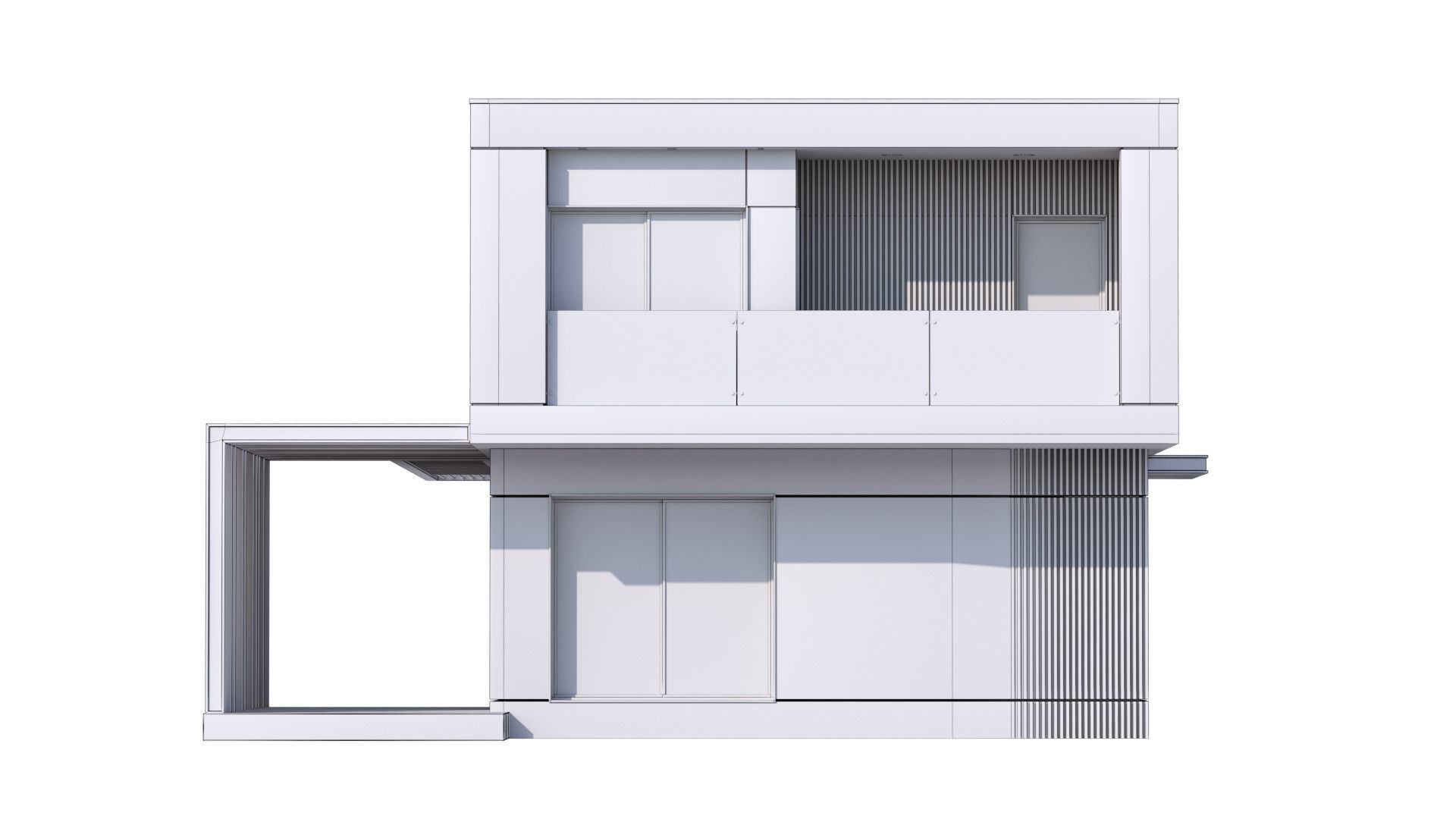 Modern Villa 2 3D model_24