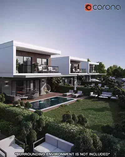 Modern Villa 2 3D model