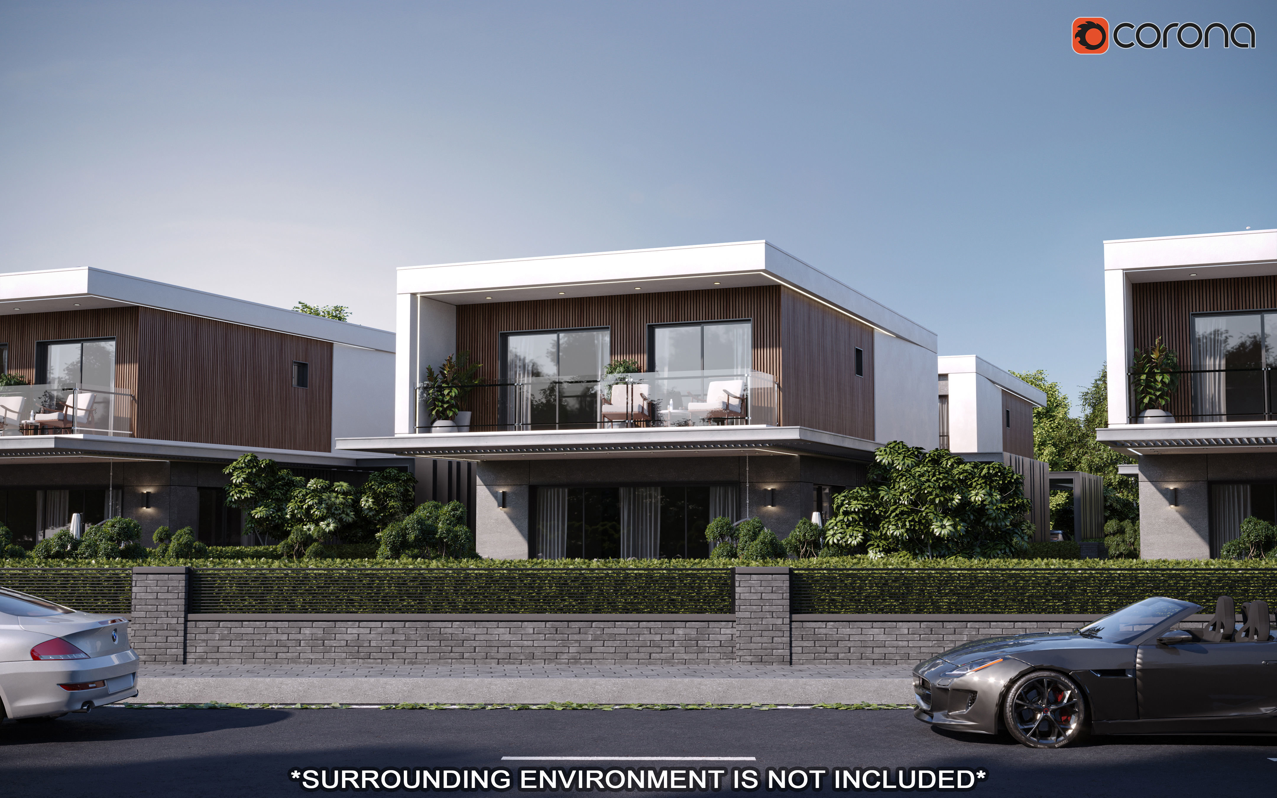 Modern Villa 2 3D model_8