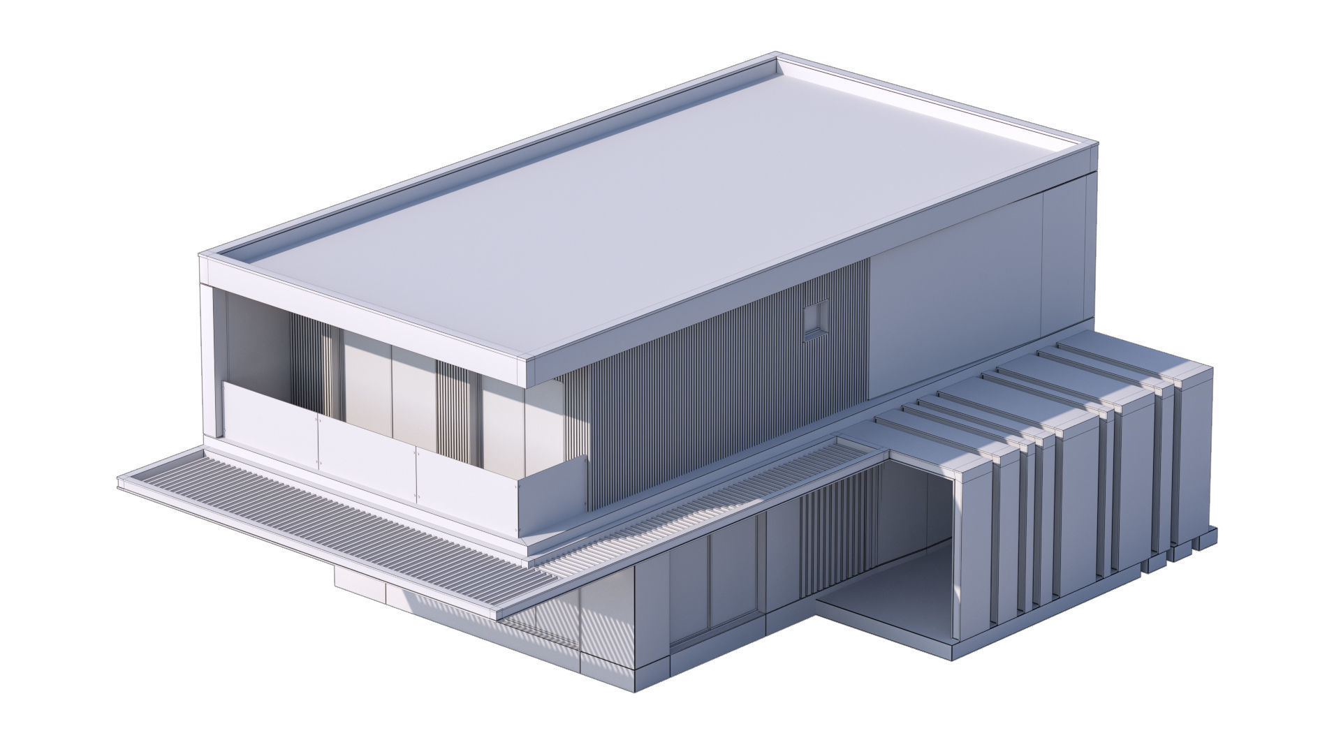 Modern Villa 2 3D model_17