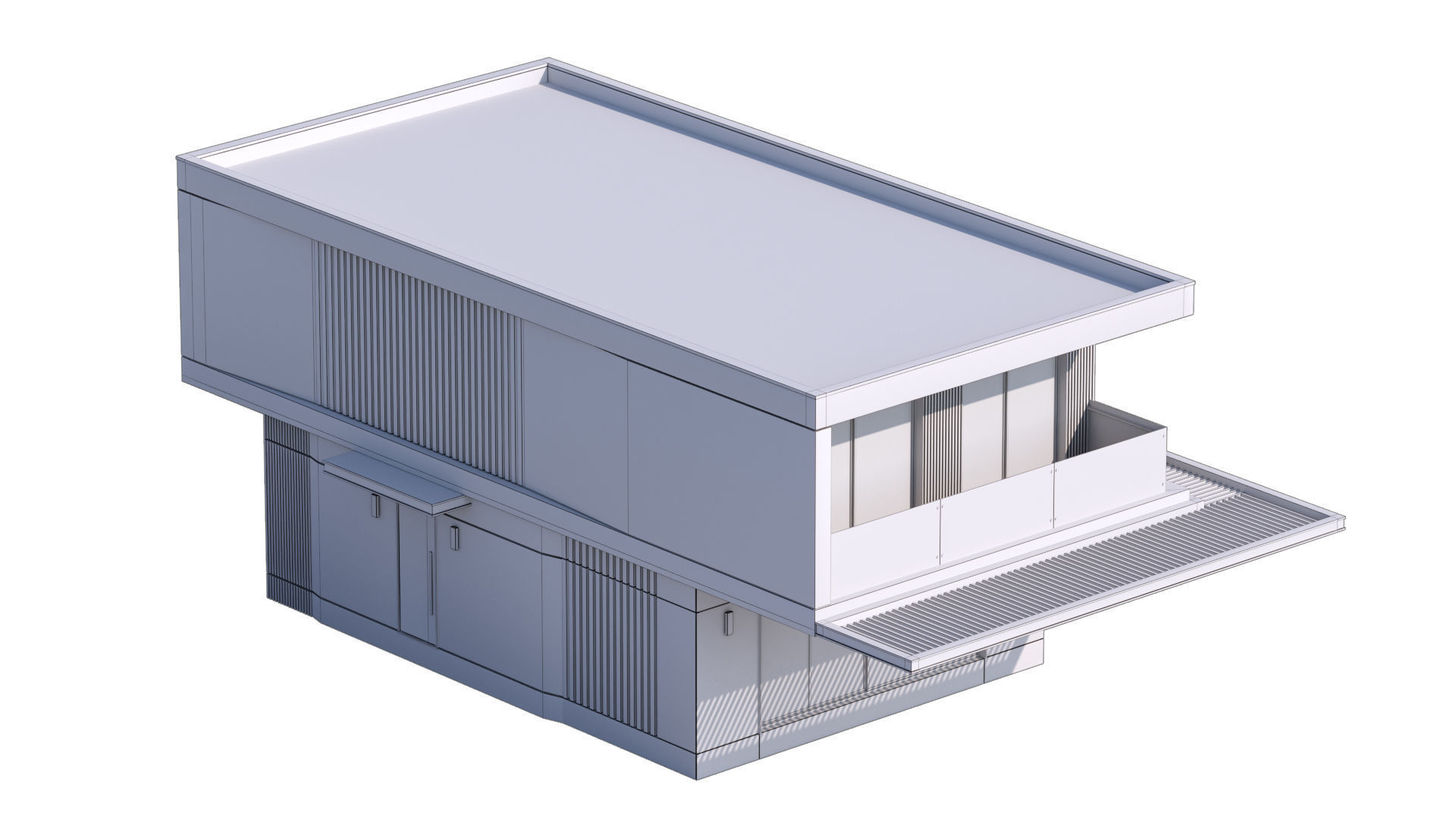 Modern Villa 2 3D model_19