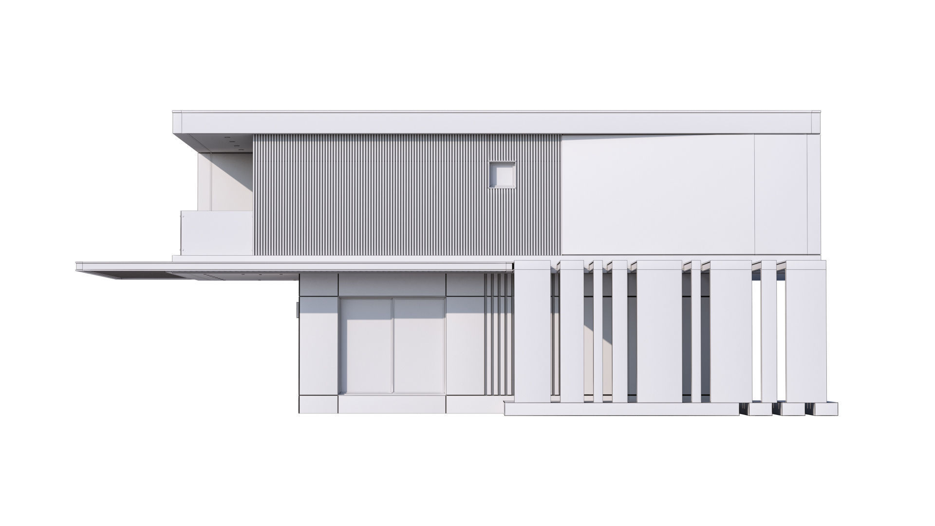 Modern Villa 2 3D model_22