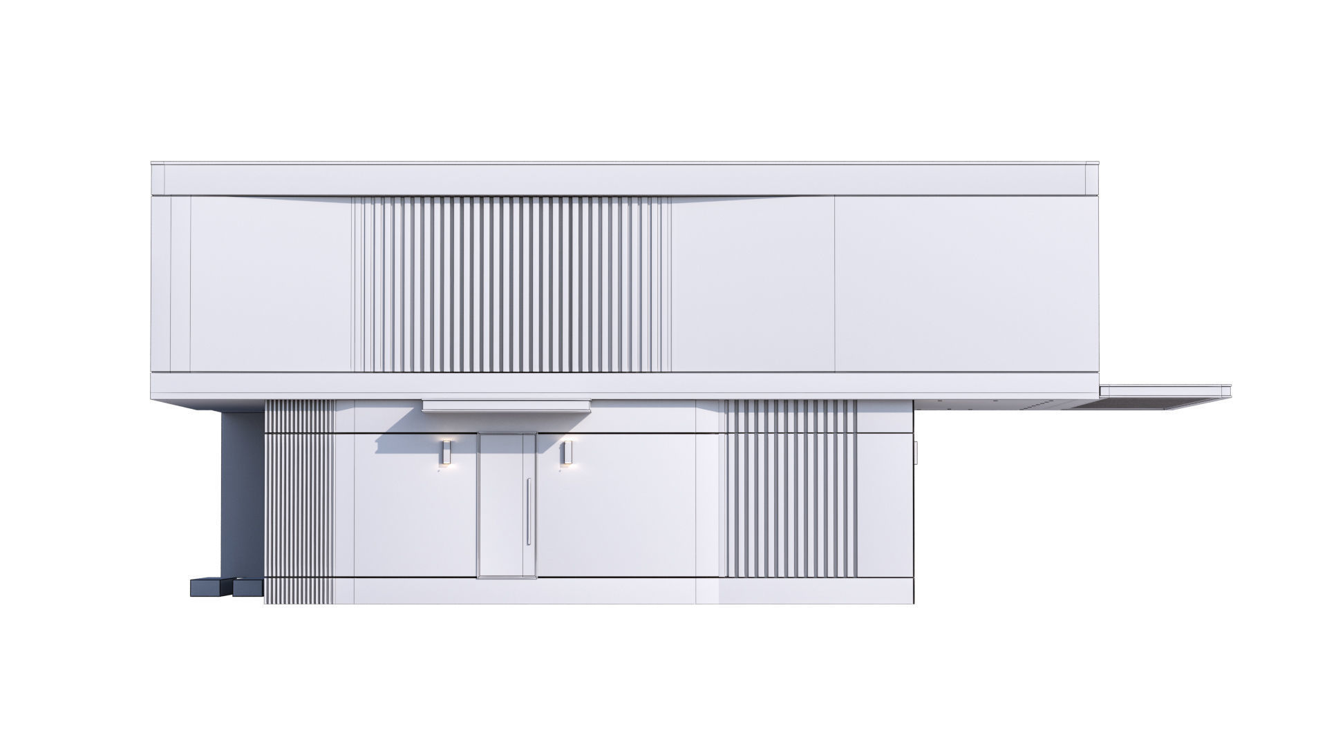 Modern Villa 2 3D model_21