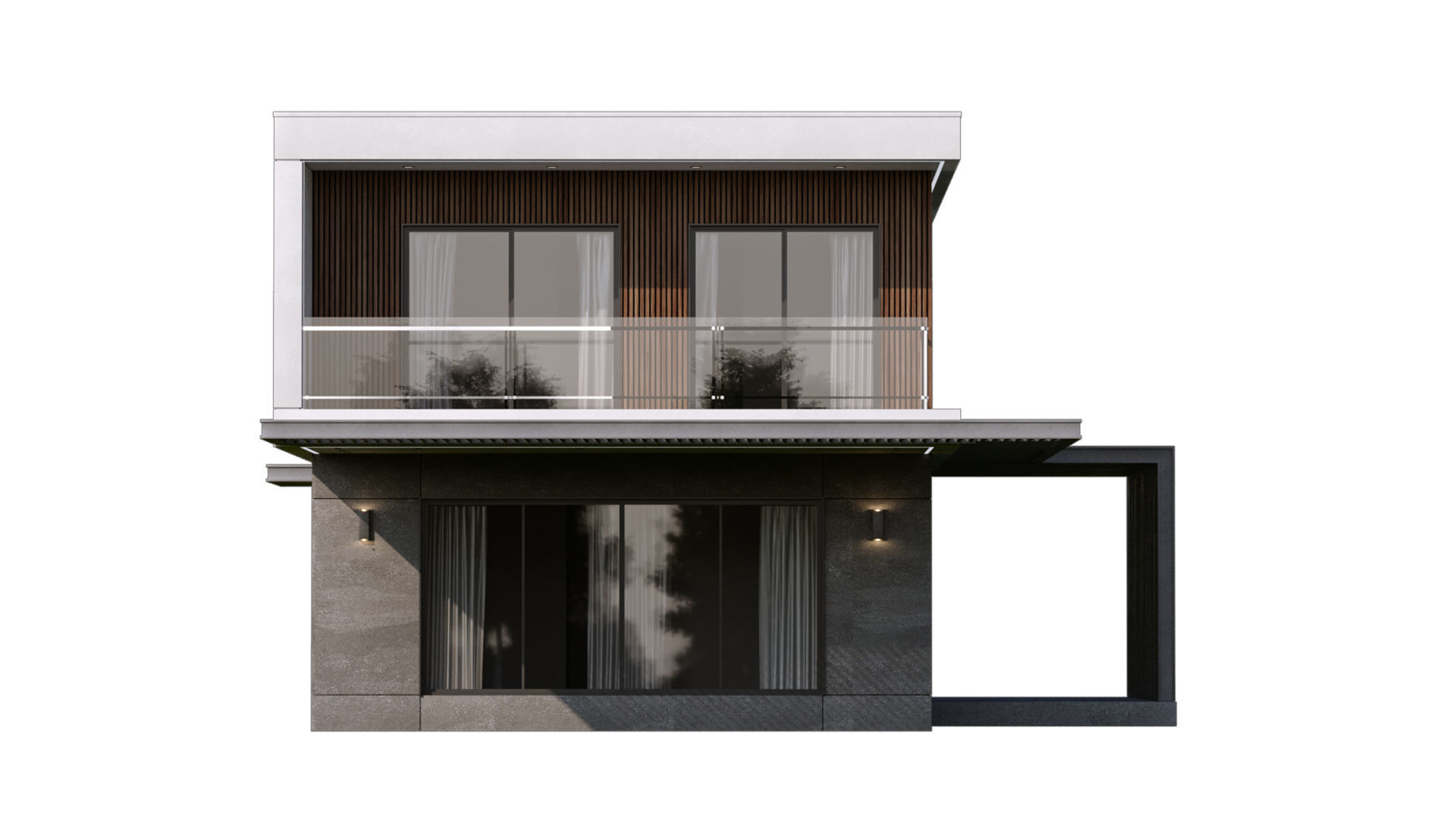 Modern Villa 2 3D model_11