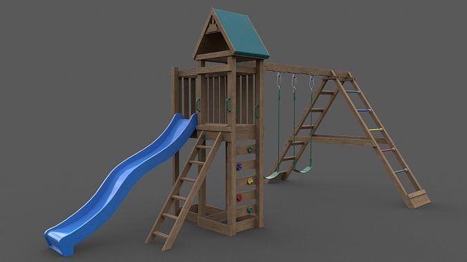 PBR Playground Outdoor Jungle Gym - Mega Pack 7