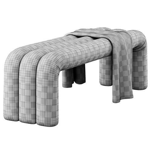 Arches Bench by Joel Edmondson 3D model 5