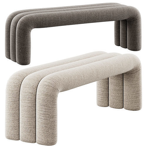 Arches Bench by Joel Edmondson 3D model 2